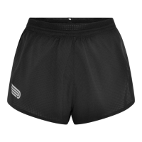 PRESSIO - Women - Elite 2" Short - Black/Silver